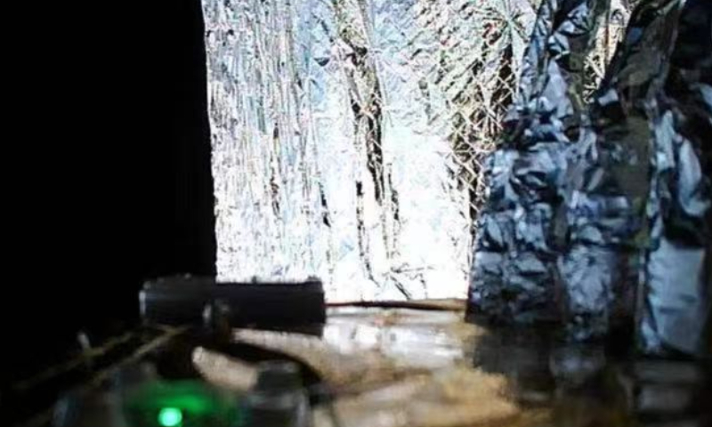 Unfolding the deorbiting sail in space Photo: SAST