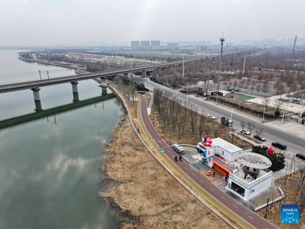 Urban ring greenway made fully accessible to public in N China