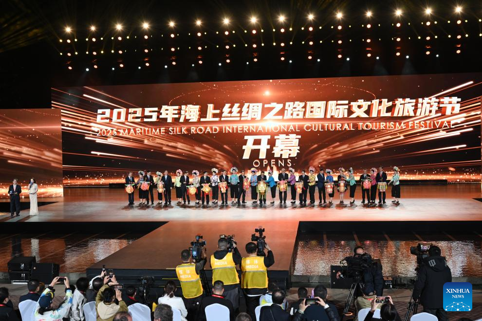 2025 Maritime Silk Road International Cultural Tourism Festival opens in Quanzhou, SE China's Fujian