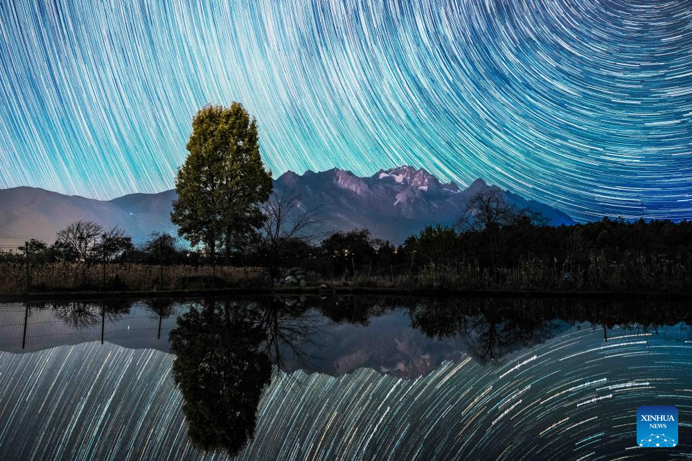 Geminid meteor shower seen across China